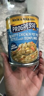 Hearty Chicken Pot Pie Style with Dumplings