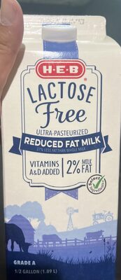Lactose free milk