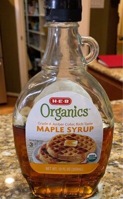 HEB Organics Grade A Maple Syrup