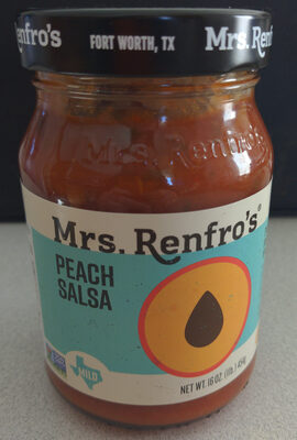 Mild peach salsa, mild