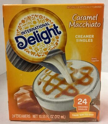 Caramel macchiato creamer