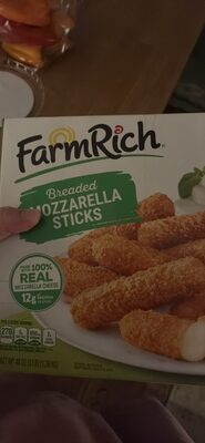Breaded Mozzarella Sticks