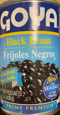 Low sodium Black Beans
