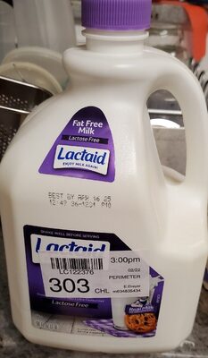 Lactose-free skim milk