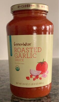 Greenwise, Organic Roasted Garlic Sauce
