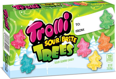 Sour Gummi Candy Trees