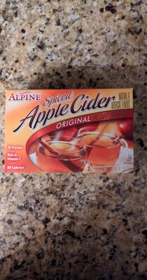 Original spiced apple cider instant drink mix