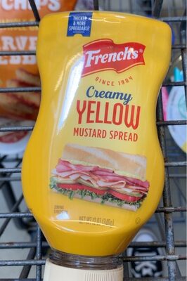 Creamy yellow mystard
