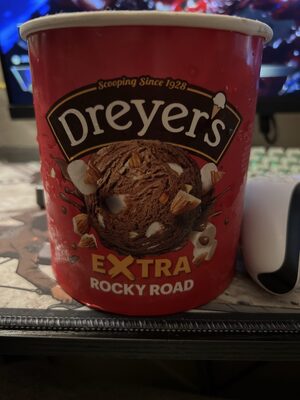 Extra Rocky Road Ice Cream