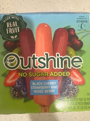 Black cherry strawberry kiwi & mixed berry fruit
