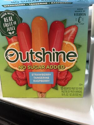 NO SUGAR ADDED STRAWBERRY β’ TANGERINE β’ RASPBERRY