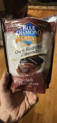 Oven Roasted Almonds dark chocolate flavored