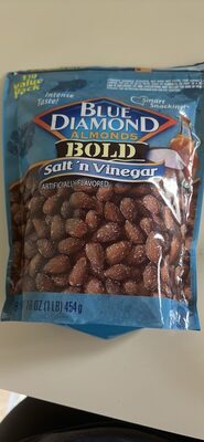 salt 'n vinegar almonds