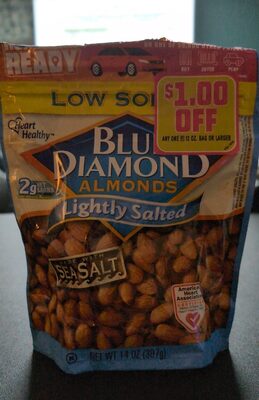 Blue Diamond Almonds Lightly Salted