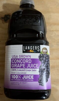 USA grown concord grape juice