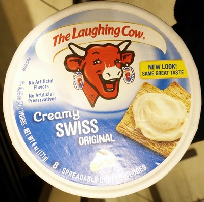 Spreadable cheese wedges