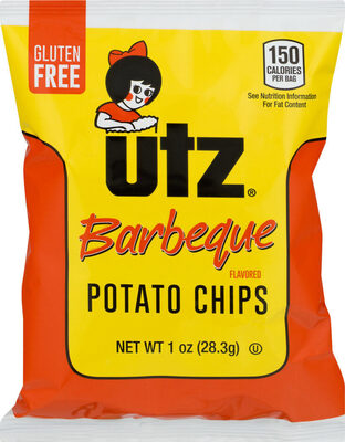 Barbeque flavored potato chips
