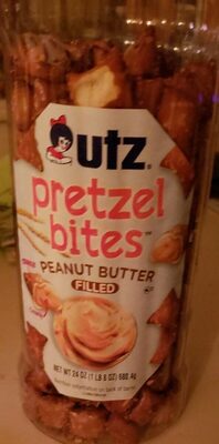 Utz peanut butter filled pretzel bites