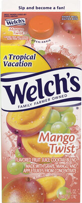 Welch's mango twist fruit cocktail blend