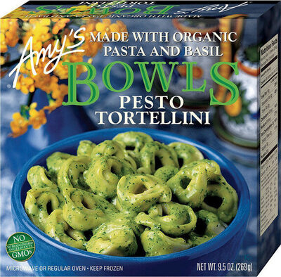 Pesto frozen tortellini bowls
