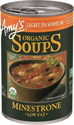 Organic Minestrone Soup (Light in Sodium)