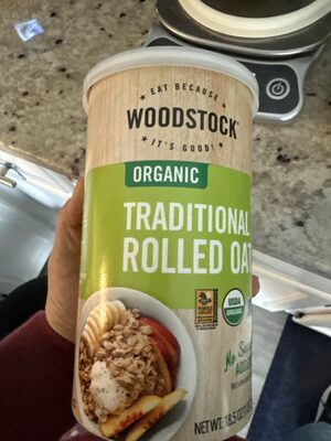 Organic Traditional Rolled Oats