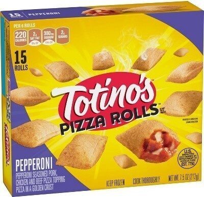 Totinos pepperoni Pizza rolls 7.5 oz