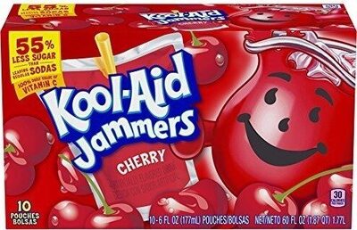 Jammers cherry flavored drink