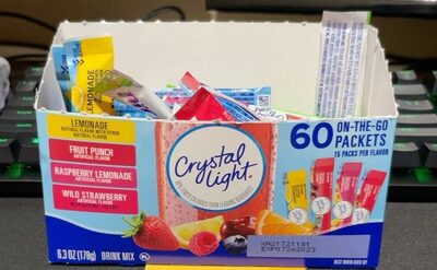 Crystal light fruit punch