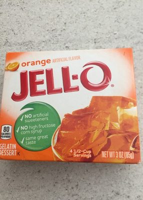Gelatin Dessert, Orange