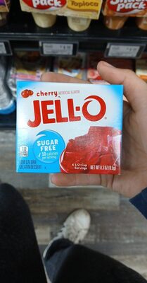 Low Calorie Gelatin Dessert, Cherry