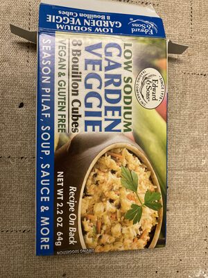 Low Sodium Vegetable Bouillon Cubes