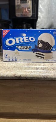 OREO WHITE FUDGE COVERED SANDWICH COOKIES