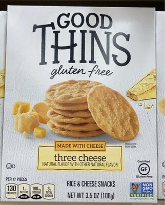 Good Thins The Cheese One-Three Cheese