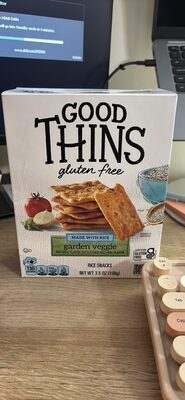 garden veggie rice snacks