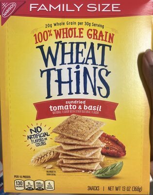 Wheat Thins sundried tomato & basil