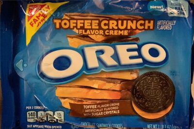 Toffee crunch Oreo