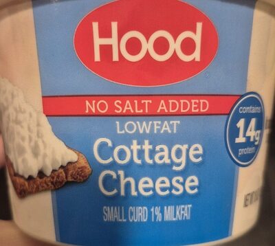 Hood No salt added lowfat cottage cheese