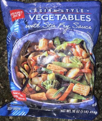 Asian Style Vegetables with Stir Fry Sauce