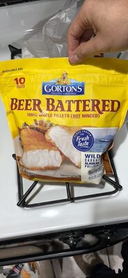 Beer Battered 100% Whole Fillets (Not Minced)