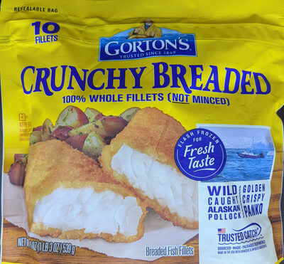 Crunchy Breaded Fish Fillets