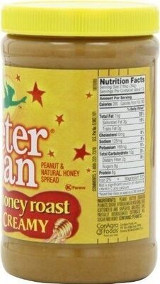 Honey Roast Creamy Peanut Butter Spread