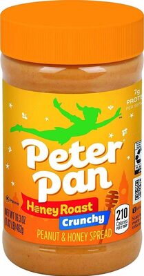 Crunchy honey roast peanut spread