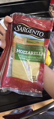 Mozzarella Sliced Low Moisture Part-Skim Mozzarella Cheese
