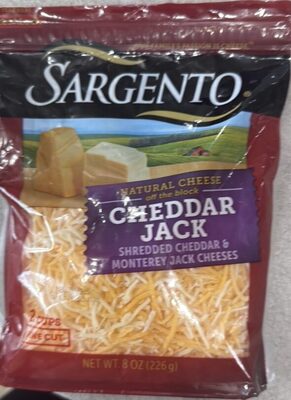 Natural Cheese Cheddar Jack Shredded Cheddar & Monterey Jack Cheeses