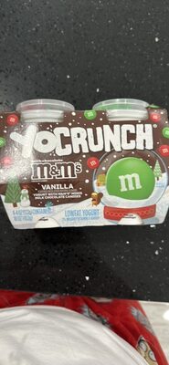 Vanilla Yogurt with M&M'S Minis Milk Chocolate Candies