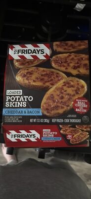 Loaded Potato Skins Cheddar & Bacon
