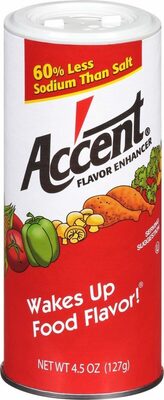 Accent all natural flavor enhancer