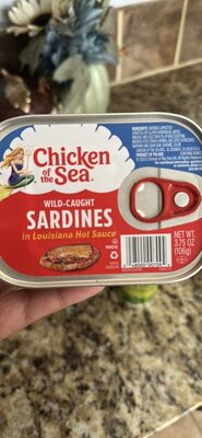 Wild-Caught Sardines in Louisiana Hot Sauce