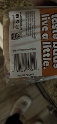 PRE-SLICED CINNAMON SWIRL